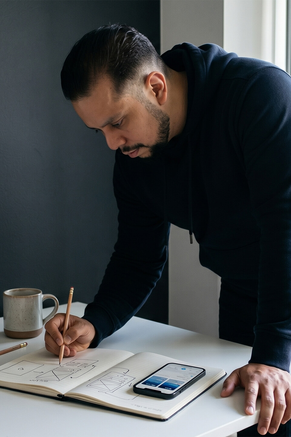 Ronald Lopez at work