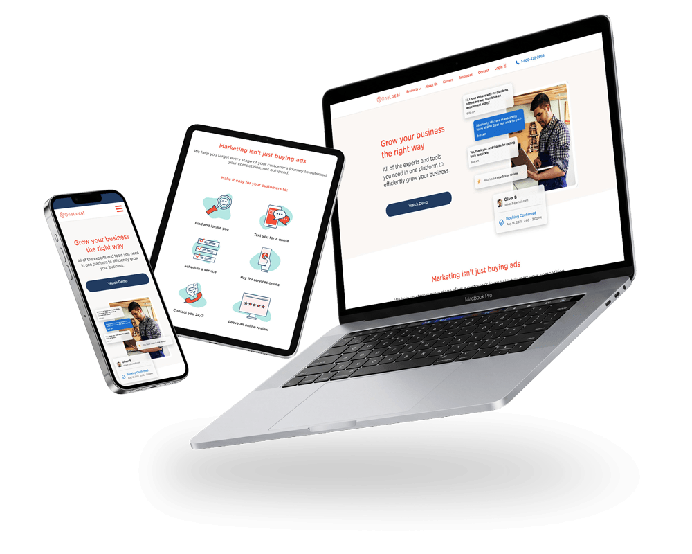 OneLocal Website 2021