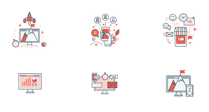 OneLocal Partners page highlighting partner benefits, dashboard previews, advisor photos, and calls to action